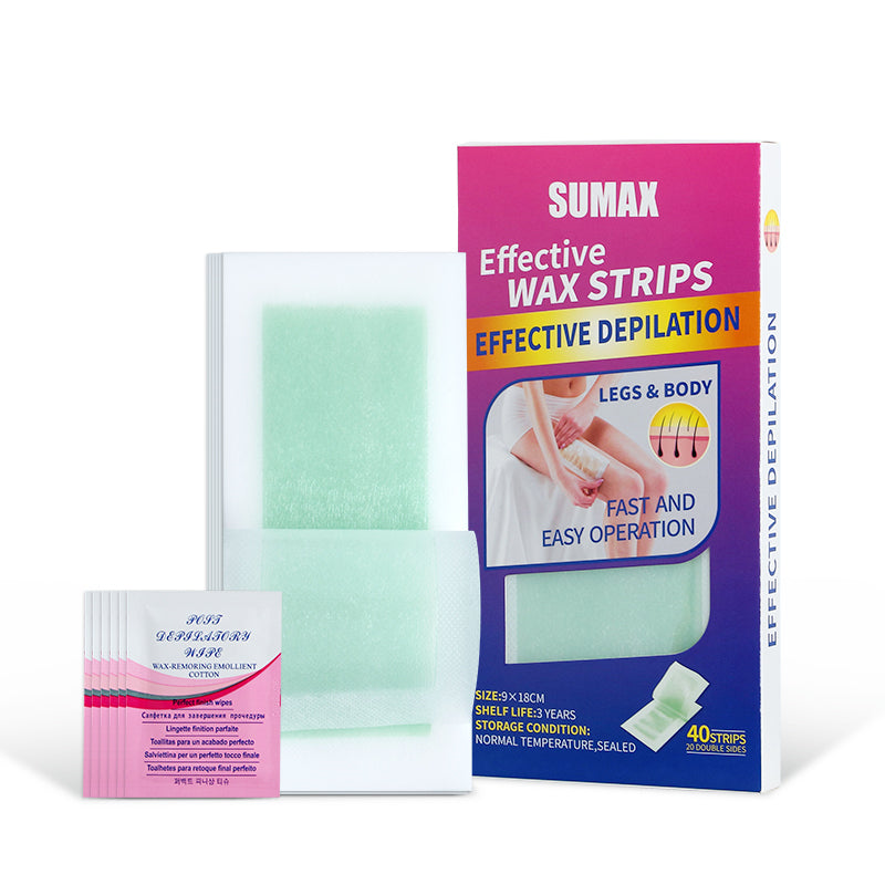 Sumax 40 Strips 9*18 cm Body Wax Strips