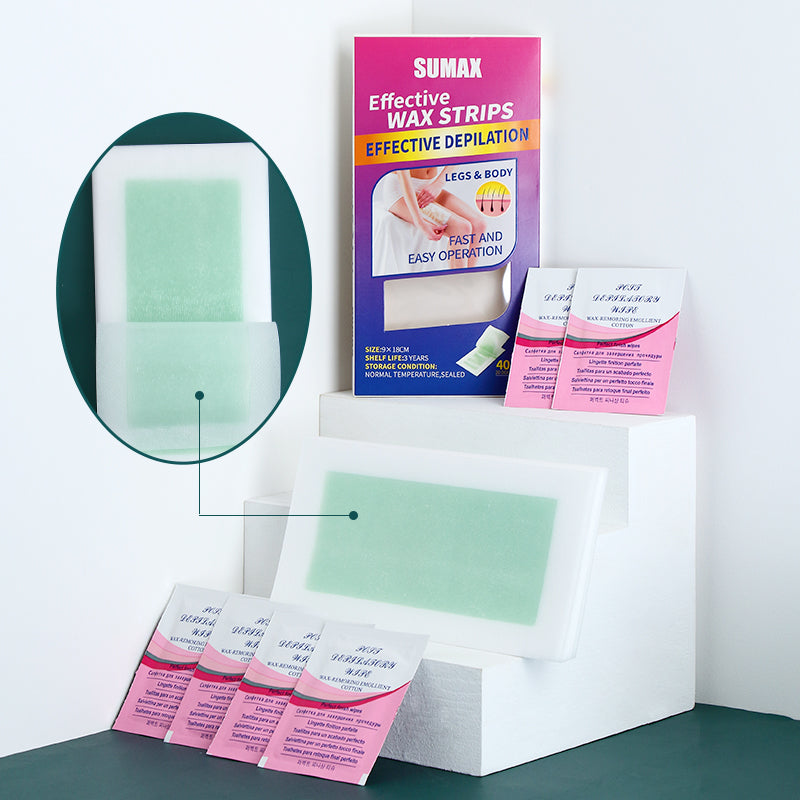 Sumax 40 Strips 9*18 cm Body Wax Strips
