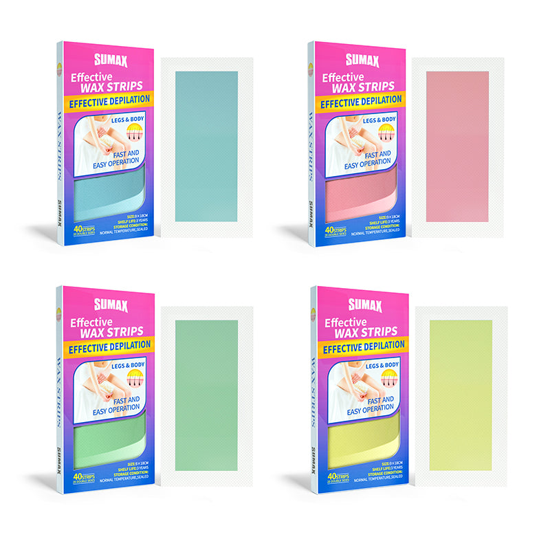 Sumax 40 Strips 9*18 cm Body Wax Strips