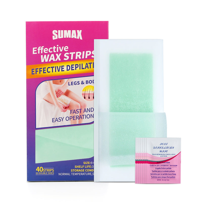 Sumax 40 Strips 9*18 cm Body Wax Strips
