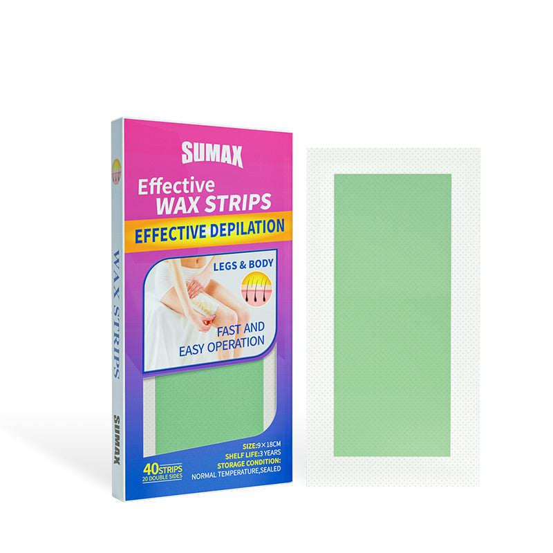 Sumax 40 Strips 9*18 cm Body Wax Strips