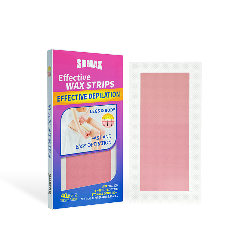 Sumax 40 Strips 9*18 cm Body Wax Strips